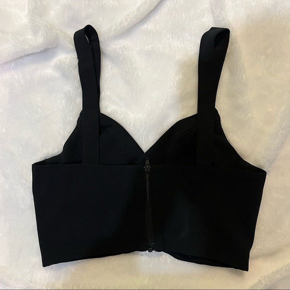 BABATON XXS BLACK bustier CROPTOP - Picture 3 of 3